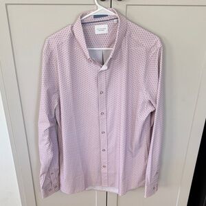 7 Diamonds Renoir Long Sleeve Button Down Shirt
Pink w/ blue accent